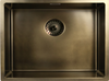 Caressi CAPP50R10MP Messing Patina Spoelbak 50x40 cm – Enkel – Onderbouw, Vlakbouw en Opbouw
