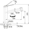 Franke Tango Neo Keukenkranen RVS 1150596389