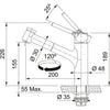 Franke Taros Neo Keukenkranen RVS 1150596386