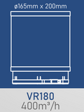 VIKICKS VR180 Plasmafilter Rond