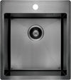 Deante Olfato Precious Steel  - Spoelbak Gun metal 450