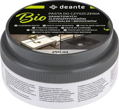 Graniet Reinigingspasta BIO – 250 ml | Spoelbakken, Wastafels & Douchebakken
