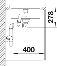 BLANCO ADON XL 6 S spoelbak Graniet wit 525343