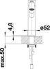 BLANCO AMBIS-S keukenkraan edelstaal RVS geborsteld 525124