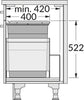 Hailo Triple - XL- Front - 55 liter Hailo Donker grijs Voor frontdeurkasten
