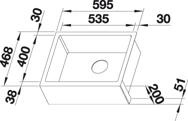 BLANCO CRONOS XL 6-IF Spoelbak RVS 525025