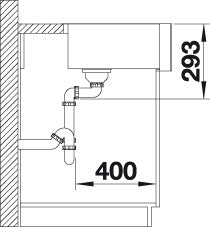 BLANCO CRONOS XL 8-IF Spoelbak RVS 523381