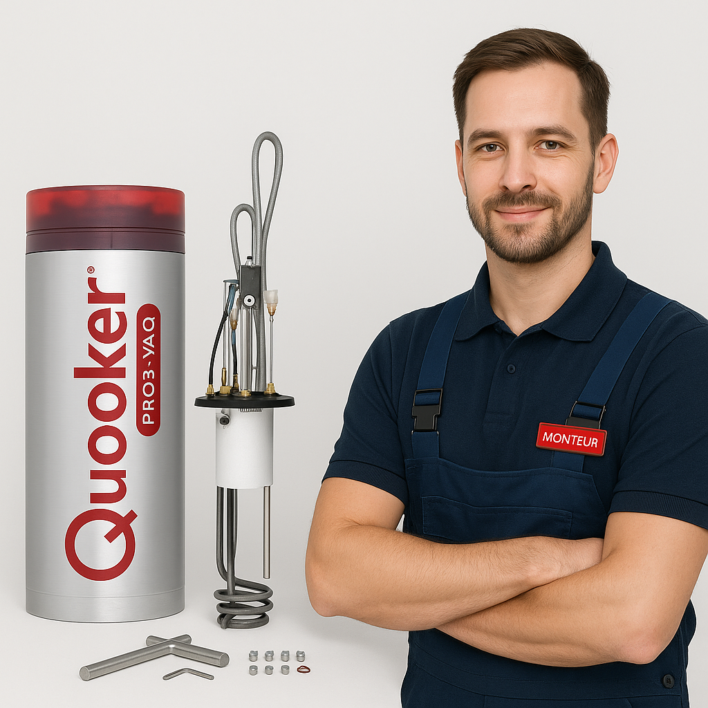 Quooker Sample Block Alle Quooker onderdelen overzichtelijk op één plek
