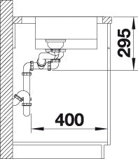 BLANCO DIVON II 6 S-IF spoelbak RVS 521661