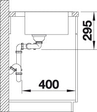 BLANCO DIVON II 8-IF Spoelbak RVS 521663