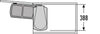 Hailo Rvs/Wit Duo-Automatic - 16 liter Hailo Afvalsysteem voor draaideurkasten