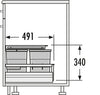 Hailo Separato K90 - 52 liter Hailo Grijs Voor spoelkastladen