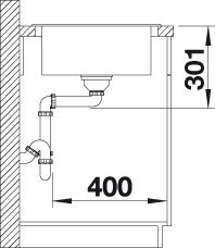 BLANCO ELON XL 6 S spoelbak Graniet wit 524838