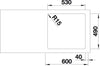 BLANCO ETAGON 500-IF/A Spoelbak RVS 521748