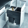 Hailo Euro Cargo Front afvalemmer inbouw 76 liter 361975