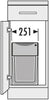 Hailo Tandem Voluittrek - 30 liter Hailo Grijs/Zilver Voor draaideurkasten
