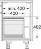 Hailo Triple - XL- Front - 56 liter Hailo Donker grijs Voor frontdeurkasten