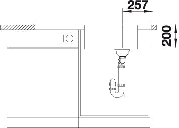 BLANCO FARON XL 6 S spoelbak Graniet wit 524807