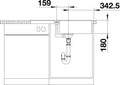 BLANCO FAVUM XL 6 S spoelbak Graniet antraciet 524233