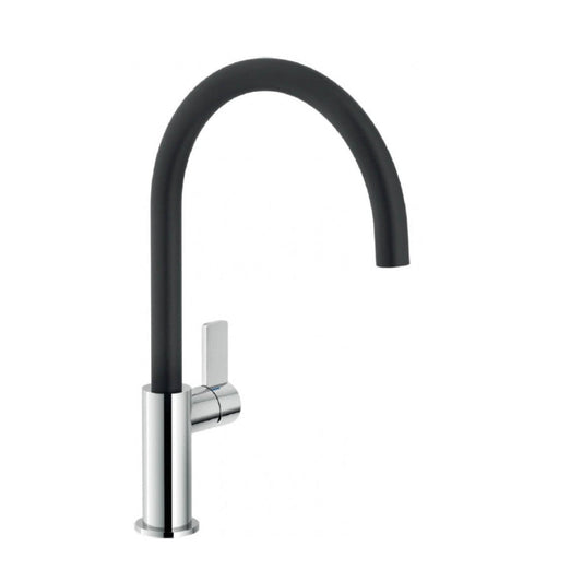 Alpha Flag 6113 Keukenkraan Chroom/Zwart