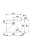 Franke Bolero Plus New R10 B2X 50x40 RVS Spoelbak