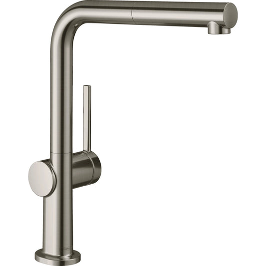 Hansgrohe Talis 1-gr keukenmkr 270 m/uittrekbare uitloop rvs-look
