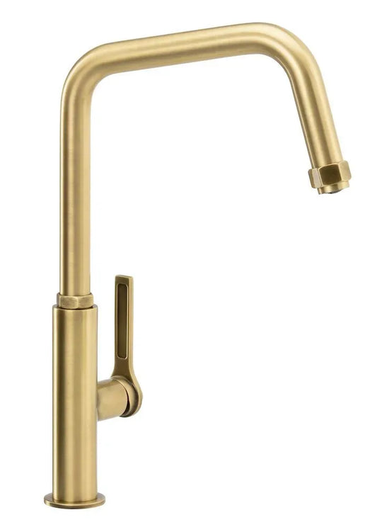 Abode Hex Antique brass (brons) Keukenkraan