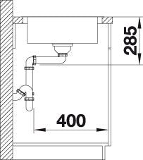 BLANCO LANTOS XL 6 S-IF spoelbak RVS 519709