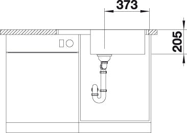 BLANCO LEMIS XL 6 S-IF Compact spoelbak RVS 525110