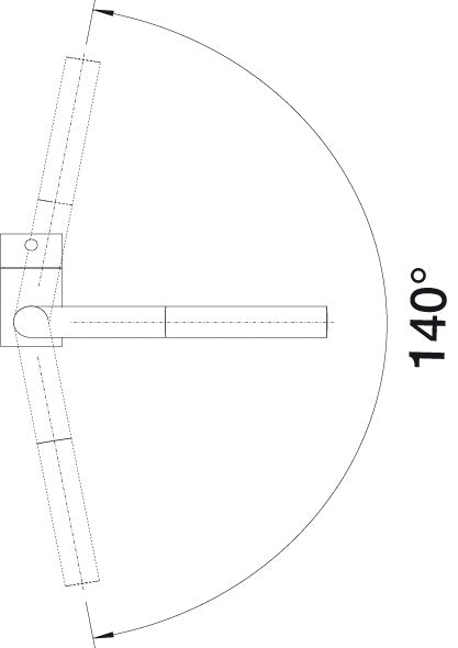 BLANCO LINUS-S-F keukenkraan messing chroom 514023