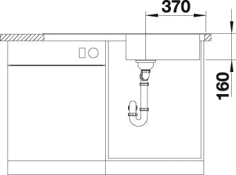 BLANCO LIVIT XL 6 S spoelbak RVS 518519