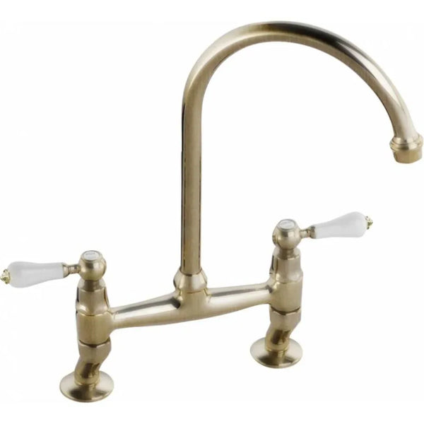 Abode Ludlow Bridge Antique brass (brons) Keukenkraan