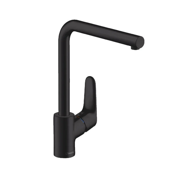 Hansgrohe Focus M41 31817 Mat zwart Mat zwart Keukenkraan