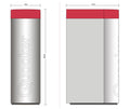 Quooker® COMBI CUBE Flex Square Rosé Koper