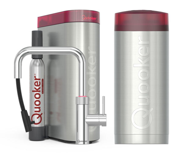 Quooker® COMBI CUBE Flex Square Chroom