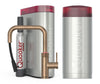 Quooker® COMBI CUBE Flex Square Messing Patina