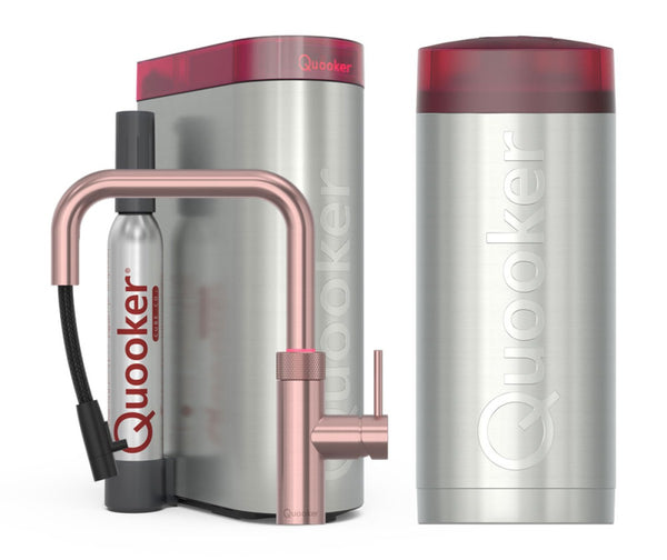 Quooker® COMBI+ CUBE Flex Square Rosé Koper