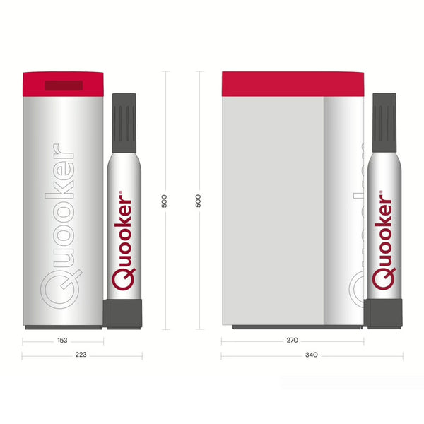 Quooker® COMBI CUBE Flex Square RVS