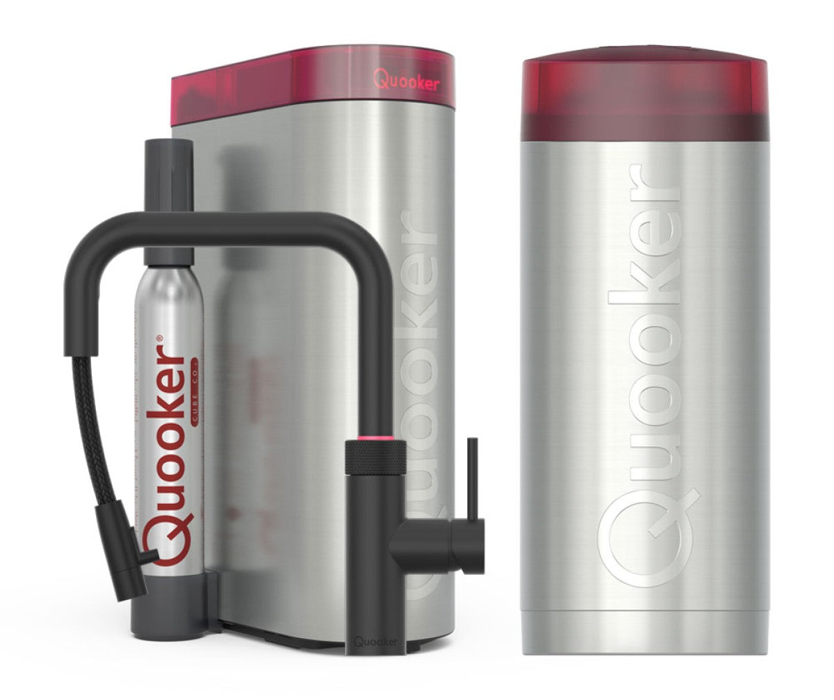 Quooker® COMBI CUBE Flex Square Zwart
