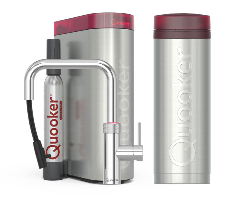 Quooker® PRO3 CUBE Flex Square Chroom