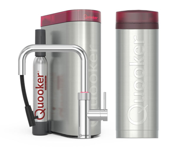 Quooker® PRO3 CUBE Flex Square Chroom