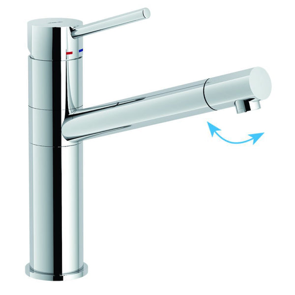 Alpha Snow 7713 Keukenkraan RVS-look