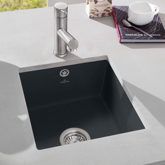 Villeroy & Boch Subway 45 SU Spoelbak Keramisch Ebony