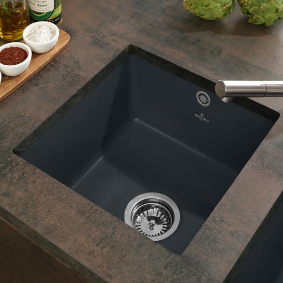 Villeroy & Boch Subway 50 SU Spoelbak Keramisch Ebony