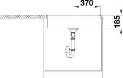 BLANCO ZEROX 700-IF Durinox Spoelbak RVS 523099